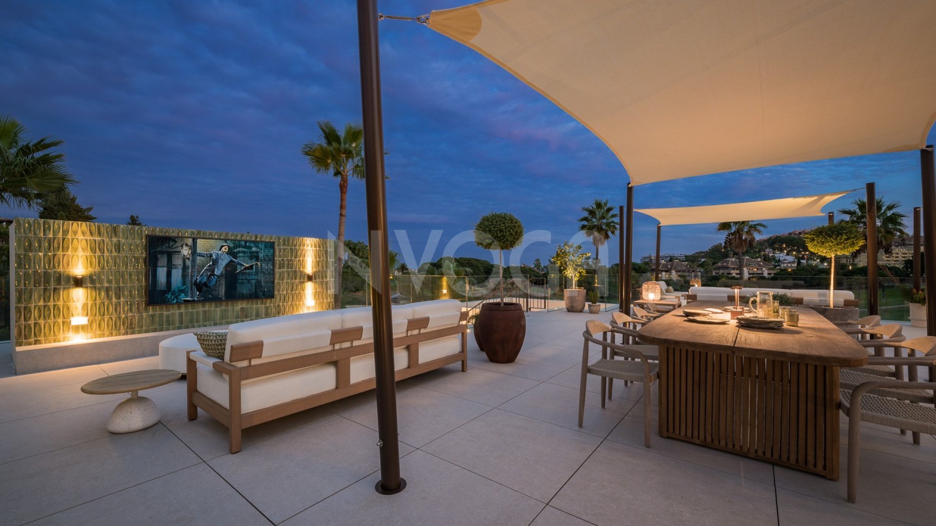 Luxurious Frontline Golf Villa Located in Nueva Andalucia, Spain