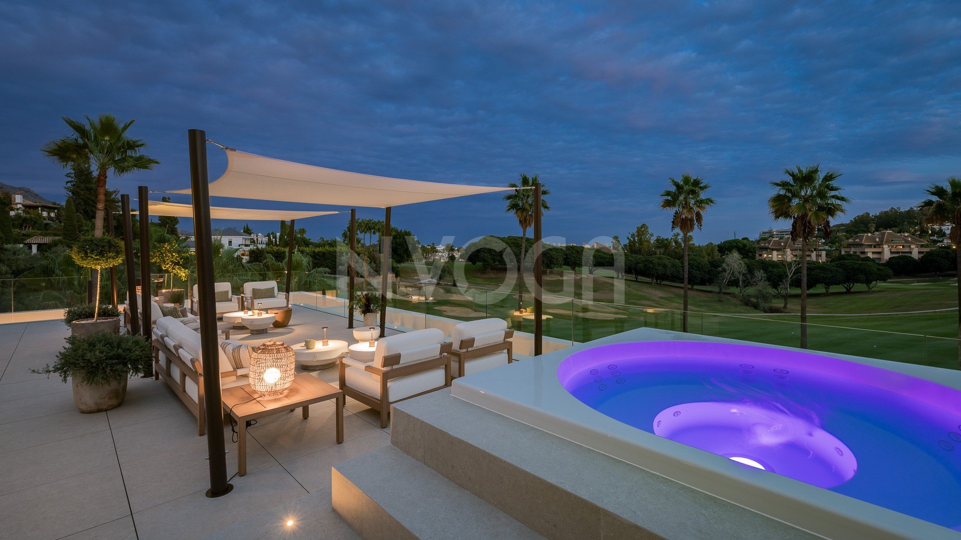 Luxurious Frontline Golf Villa Located in Nueva Andalucia, Spain