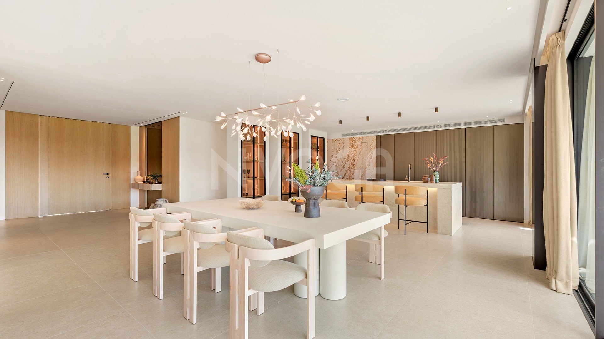 Luxurious Frontline Golf Villa Located in Nueva Andalucia, Spain