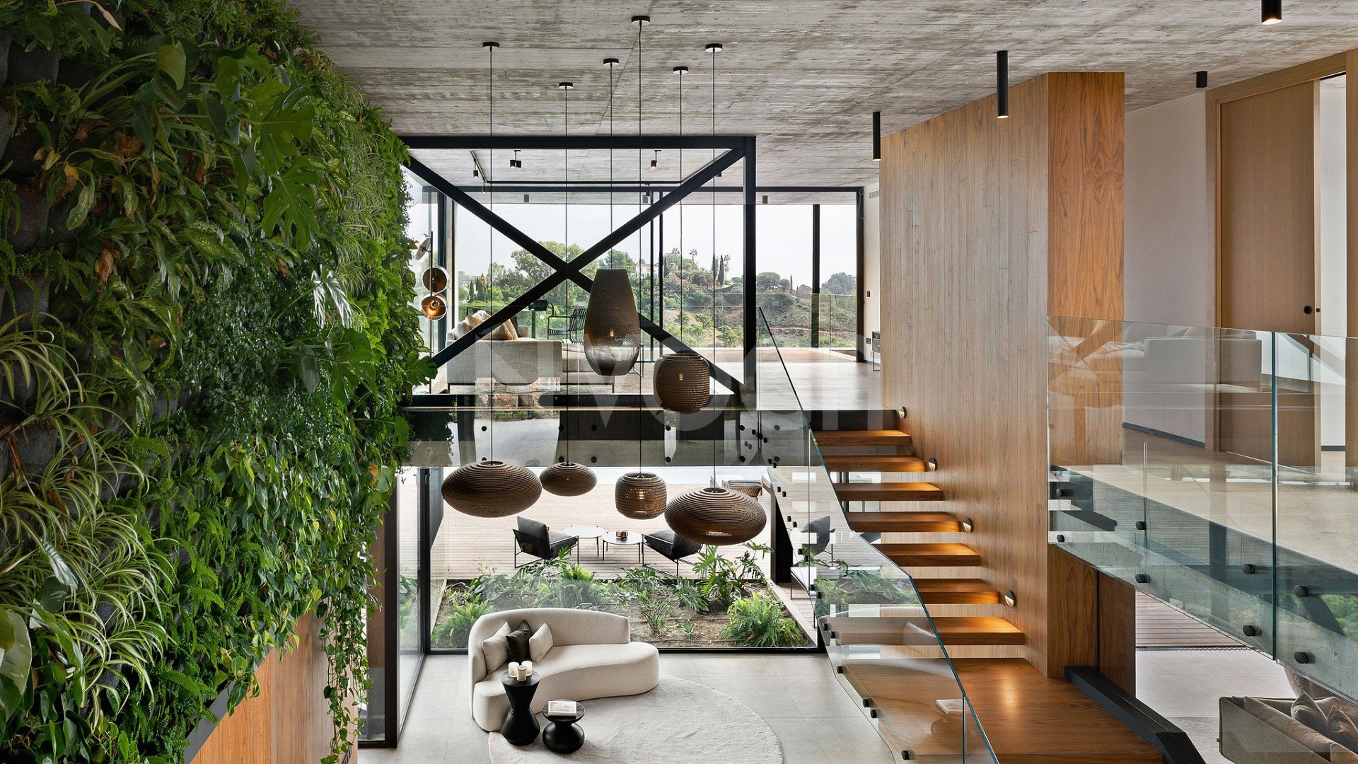 Moderna Villa Recientemente Construida con Vistas Panorámicas en Benahavís