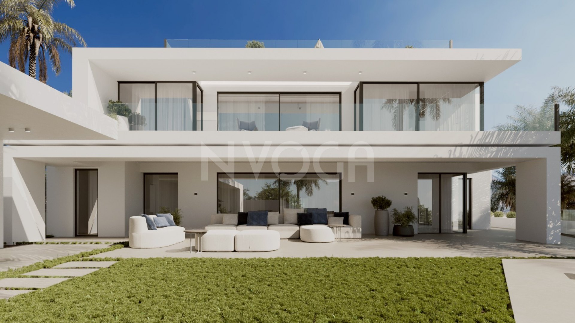 Luxury Villa with Spectacular Sea and Mountain Views in Cascada de Camoján, Marbella