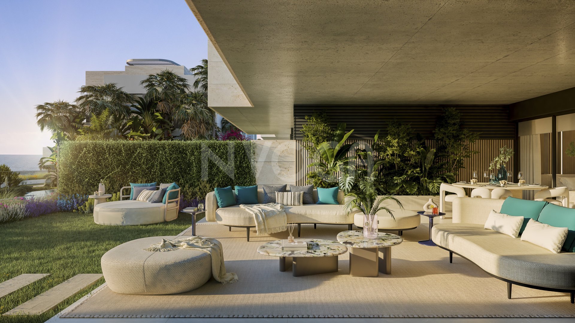 ‘Live one step away from the sea’ In front of the beach we offer this fantastic project, NUBAY.
