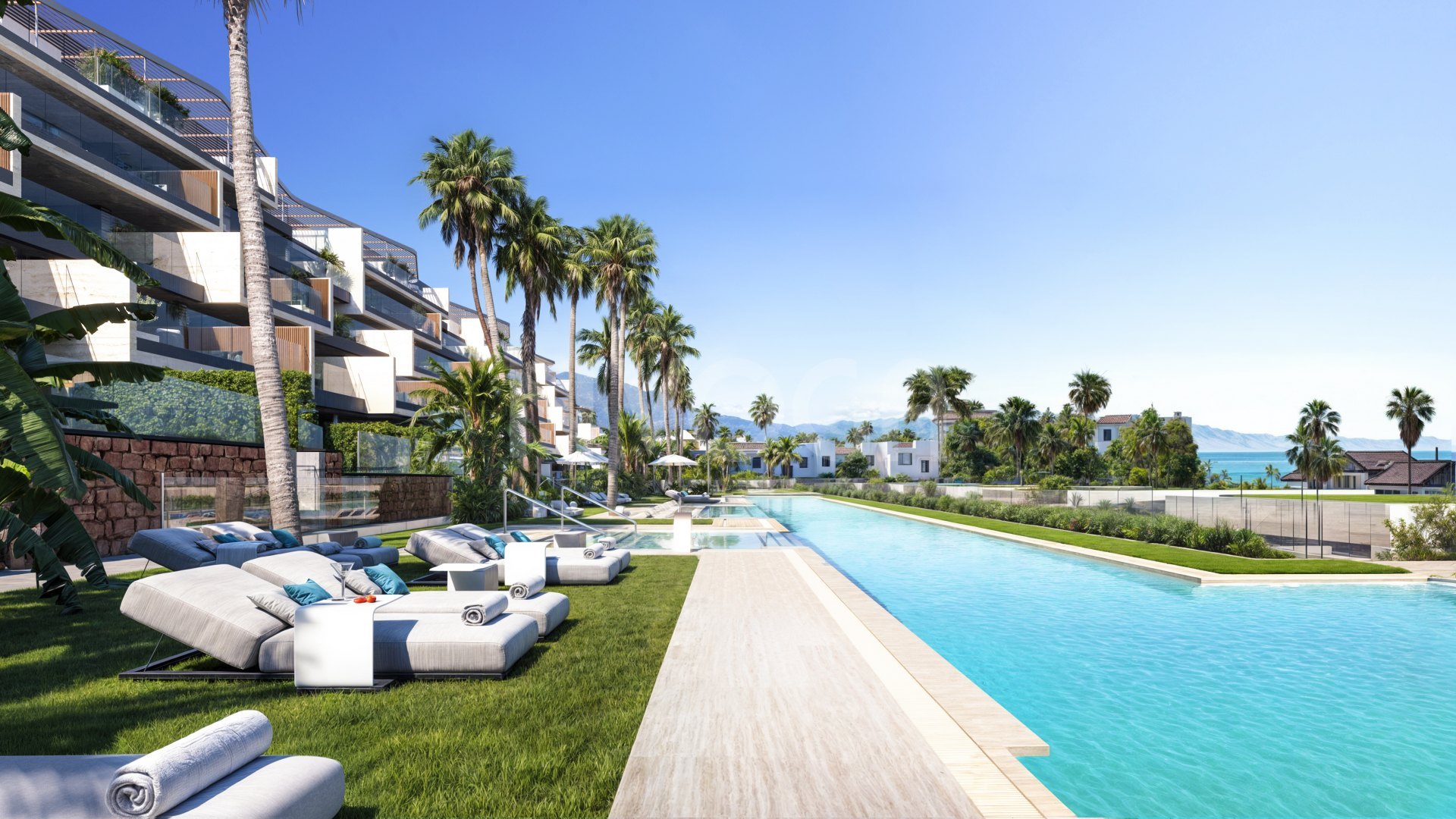 ‘Live one step away from the sea’ In front of the beach we offer this fantastic project, NUBAY.