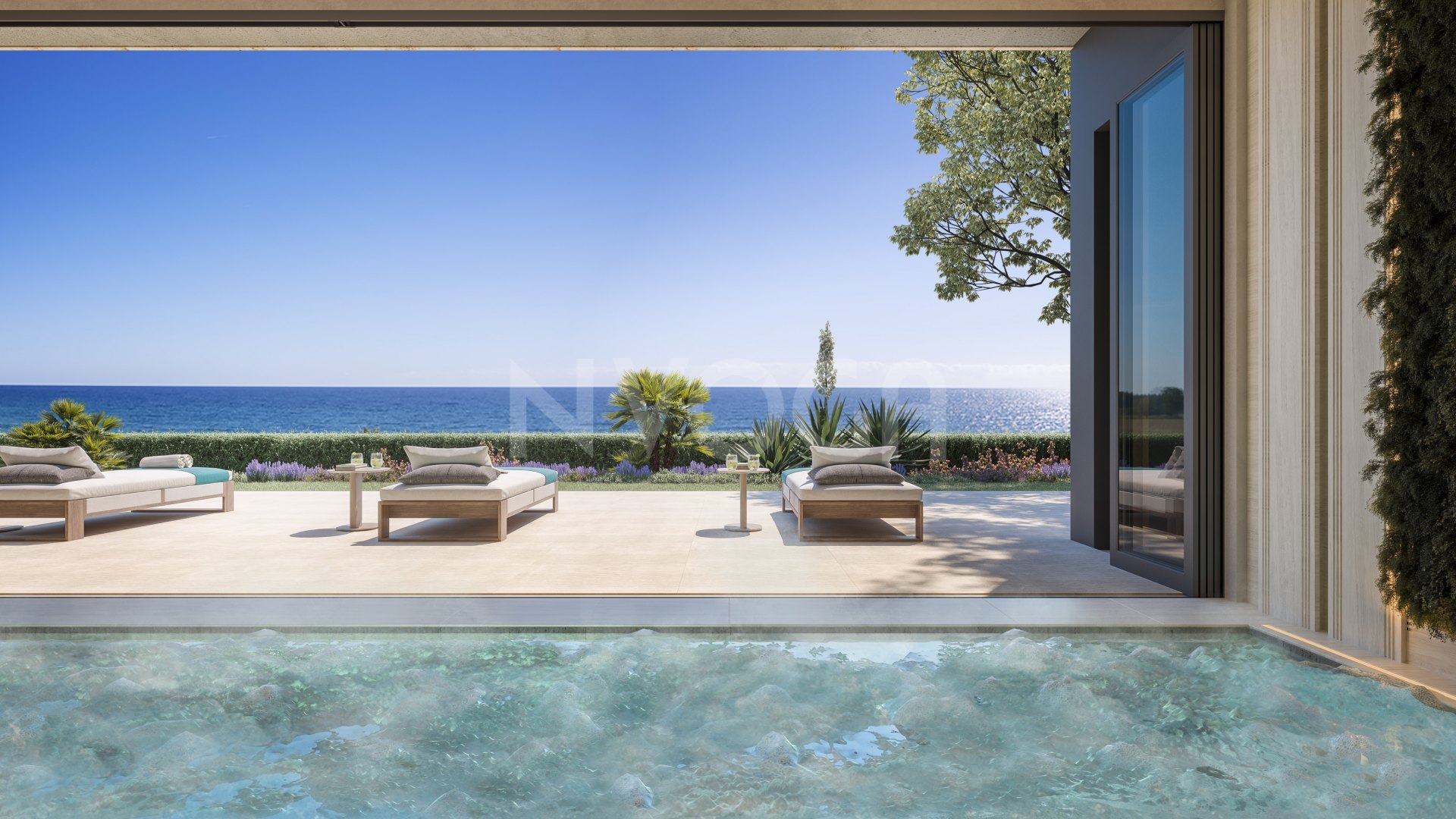 ‘Live one step away from the sea’ In front of the beach we offer this fantastic project, NUBAY.