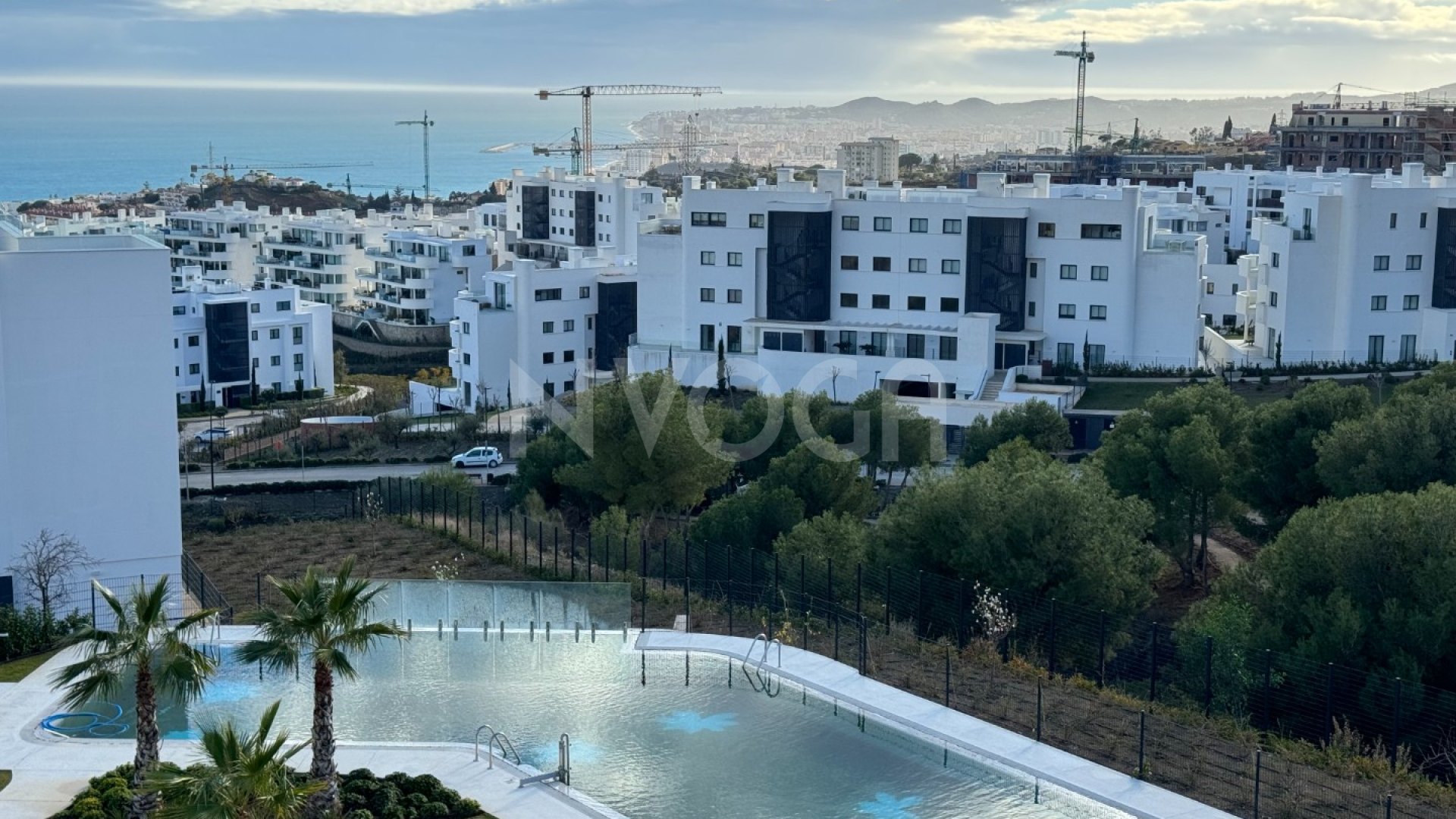 Stunning Villa With Mediterranean Sea Views located in Higueron West urbanization.