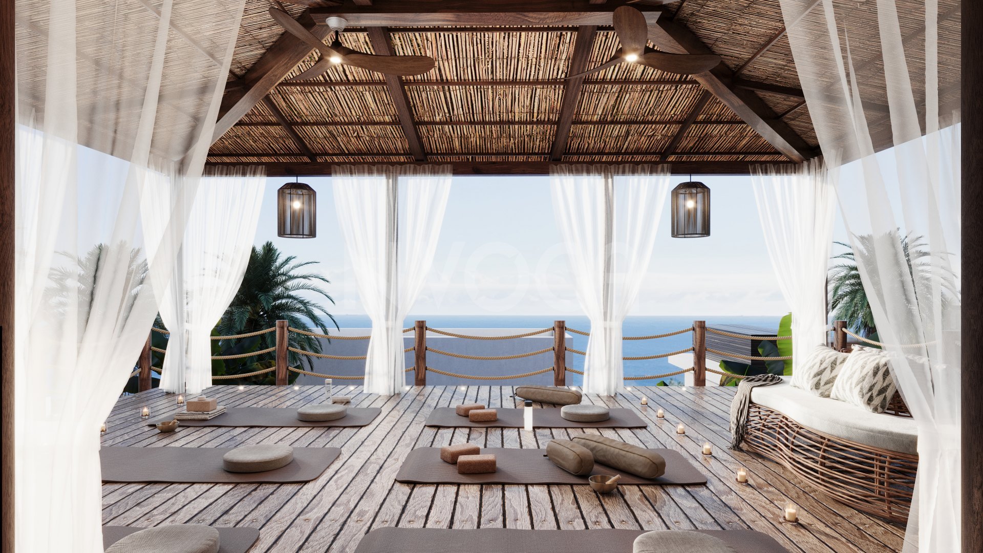 Obra Maestra Arquitectónica con Vistas al Mar de 180º en Altos de Los Monteros – Permiso Concedido
