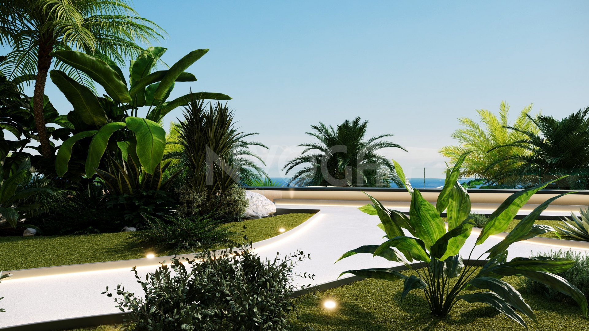 Obra Maestra Arquitectónica con Vistas al Mar de 180º en Altos de Los Monteros – Permiso Concedido