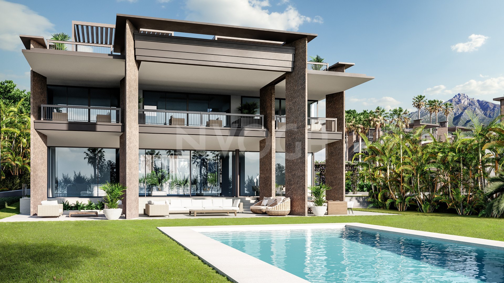 Exclusiva villa de lujo muy cerca de Puerto Banús, Marbella