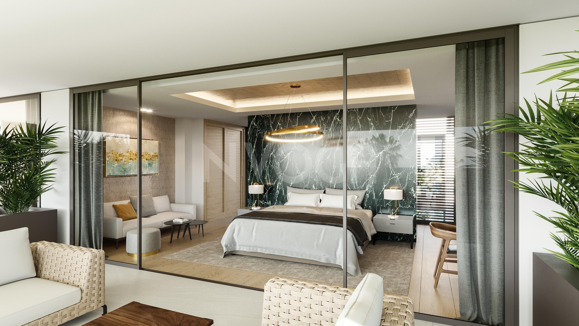 Exclusiva villa de lujo muy cerca de Puerto Banús, Marbella