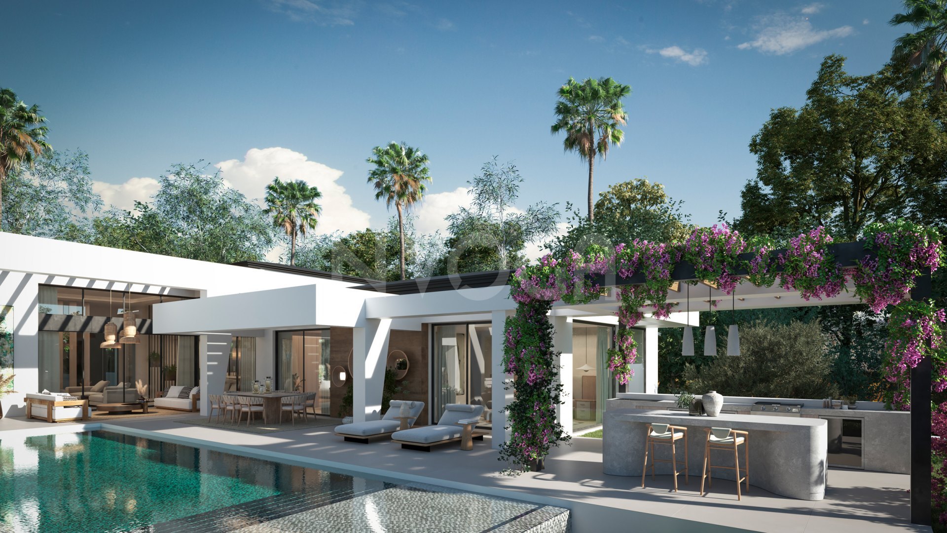 Elegante villa en estilo contemporáneo en Nueva Andalucia, Marbella