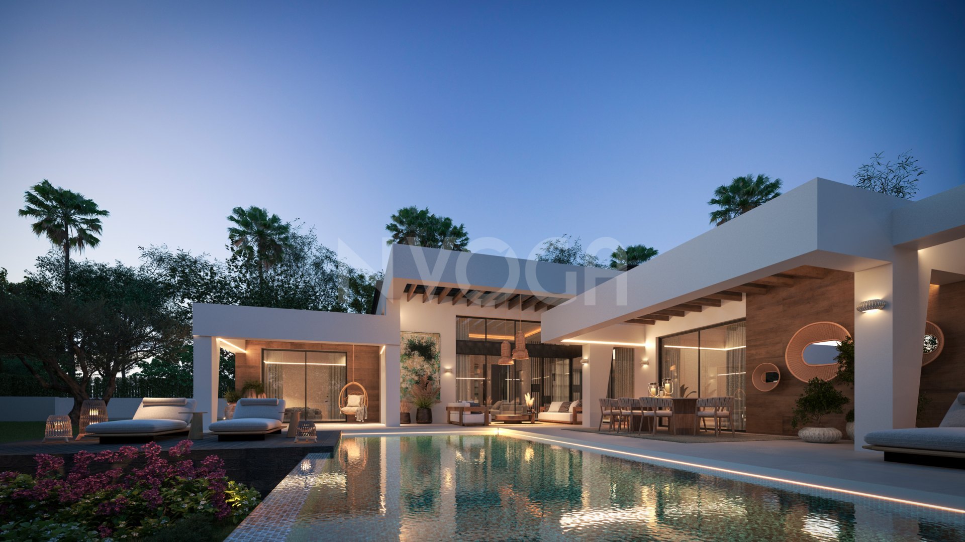 Elegante villa en estilo contemporáneo en Nueva Andalucia, Marbella