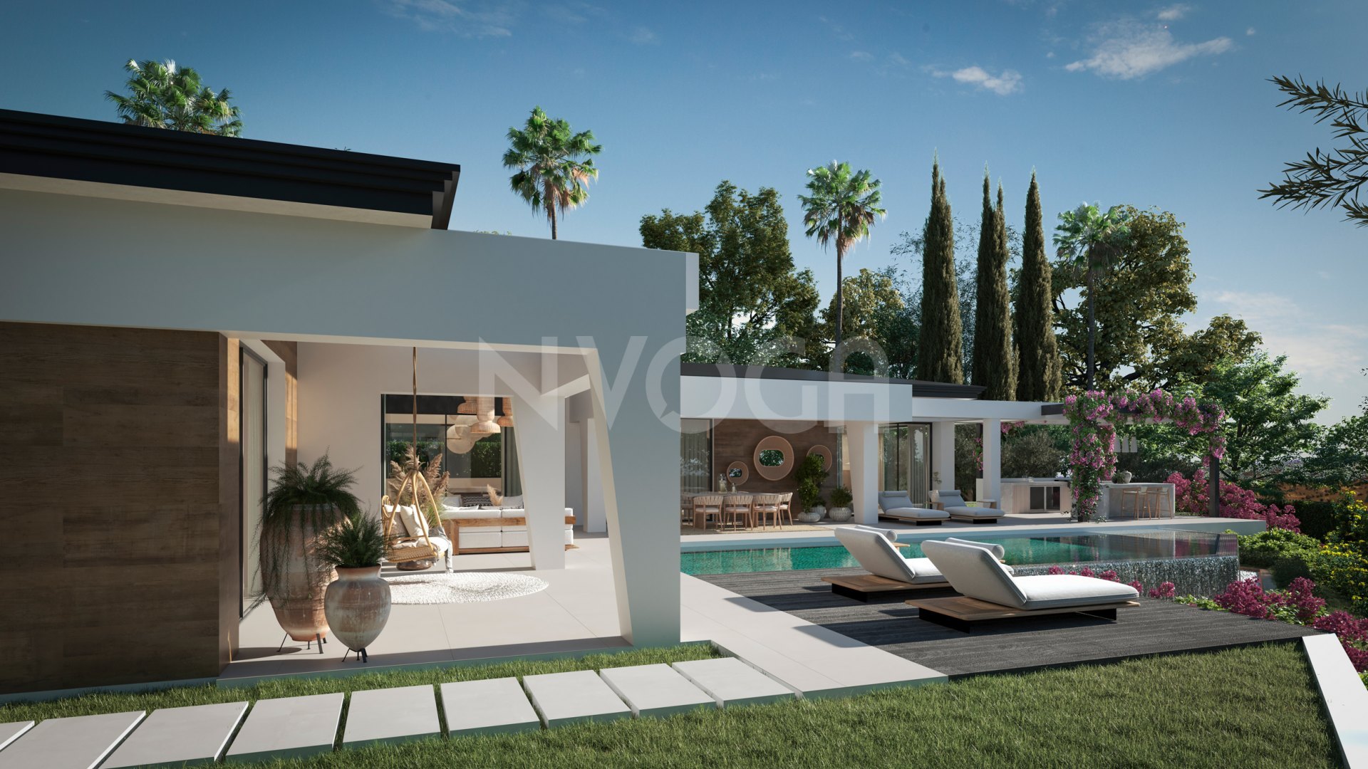 Elegante villa en estilo contemporáneo en Nueva Andalucia, Marbella