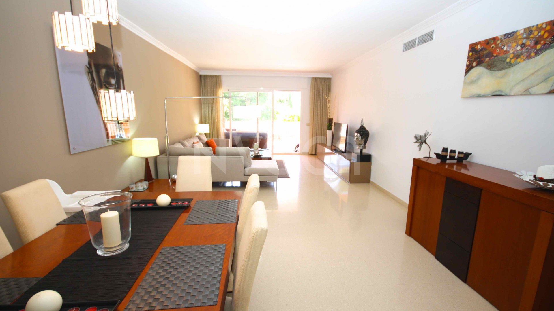 Precioso apartamento de 2 dormitorios en planta baja en el Embrujo Playa