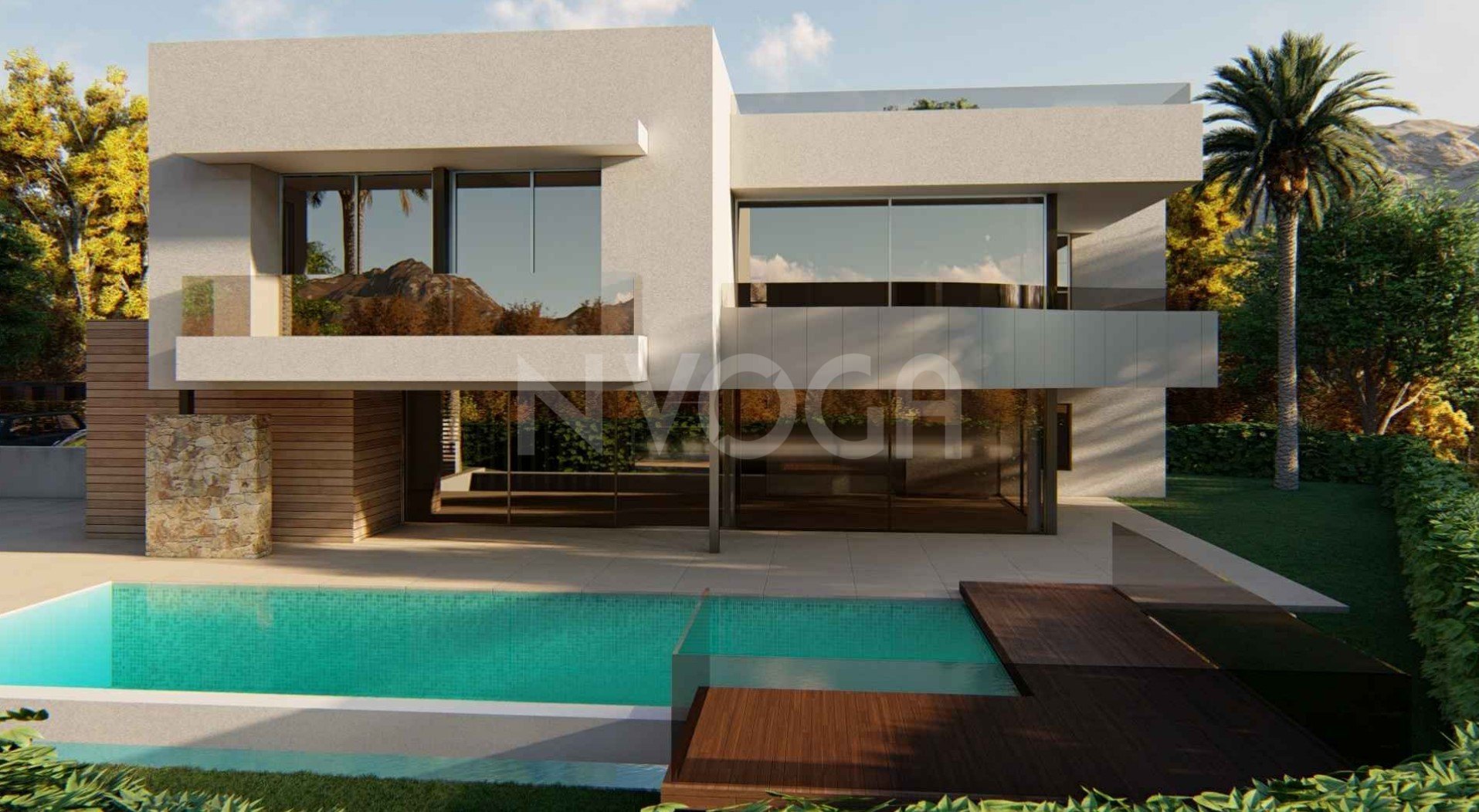 Fantástica villa en primera línea de golf con vistas al mar en Santa Clara, Marbella Este
