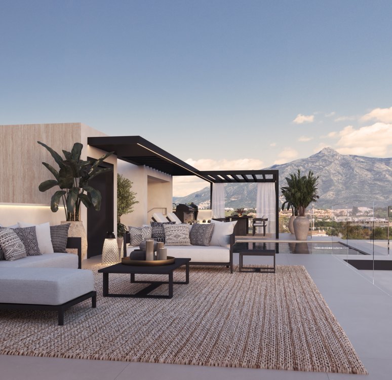 Impressive contemporary villas in Cortijo Blanco, next to Puerto Banús · Under construction!