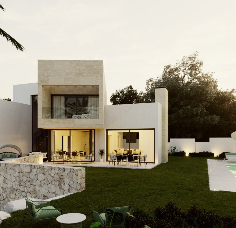 Village - Mirador del Paraíso: 6 latest contemporary design villas in gated community