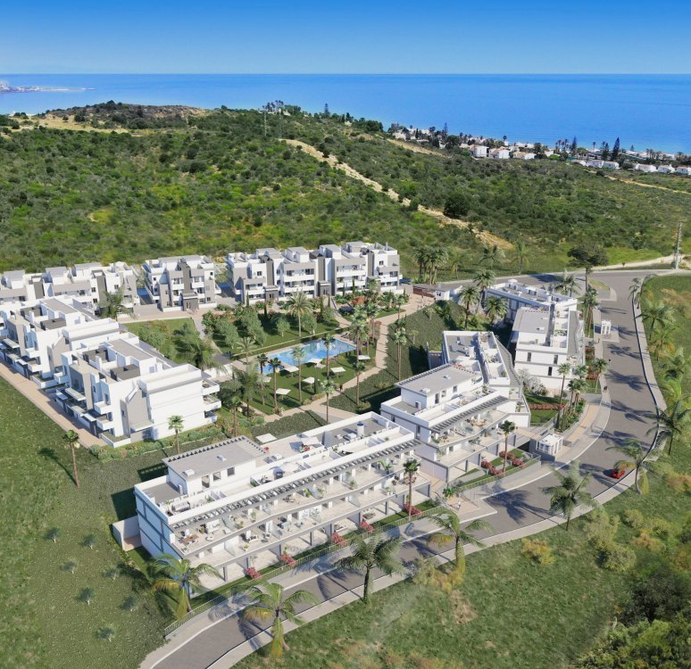 A brand new resort of 66 apartments, a few hundred meters away from the beaches. Excellent value for money.
