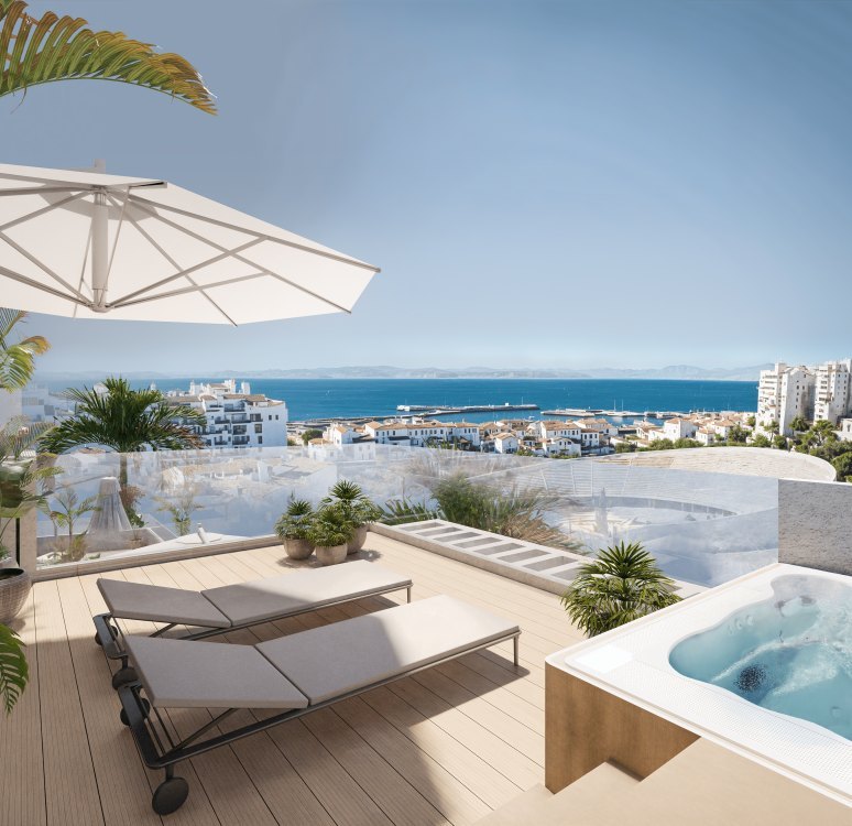 New exclusive development of 2 & 3 bedroom homes in the heart of Estepona