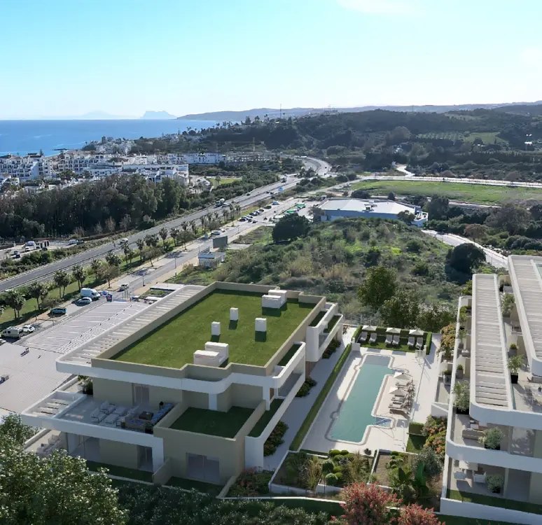 The sea as scenery, luxury as style