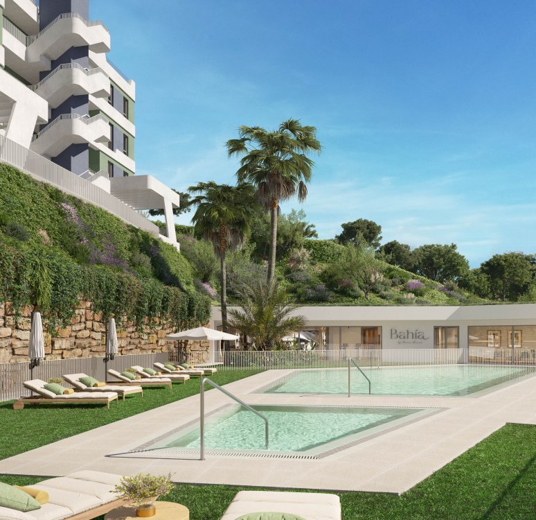 Bahía, luxury residences integrated in Nature by the golf in Mijas