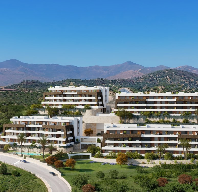 Neubauanlage in Estepona Ost