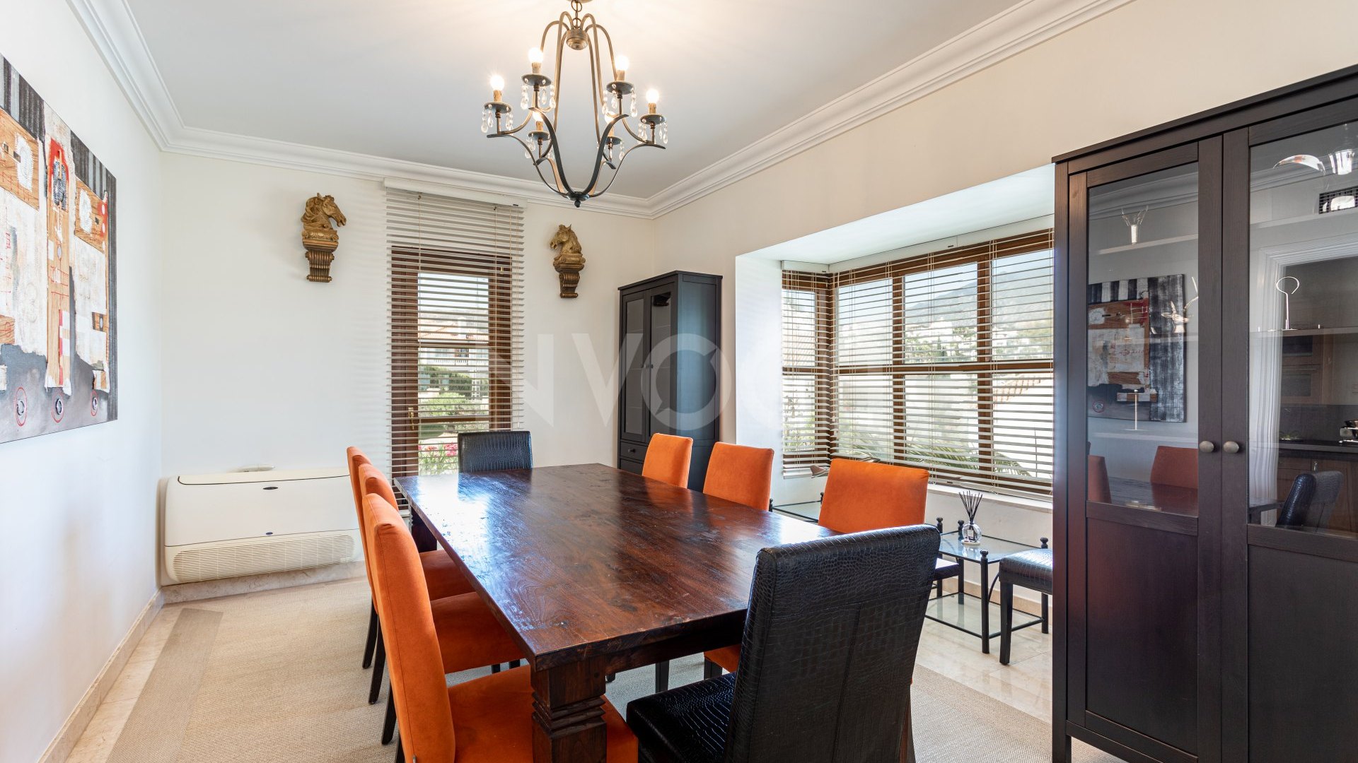 Stunning classic style villa nestled in the heart of the prestigious Golf Valley in Nueva Andalucia
