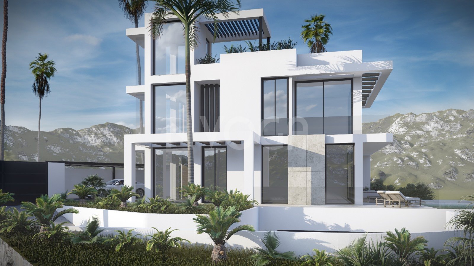 Contemporary Turnkey Villa in Buenas Noches, Estepona – Villa Murmullo