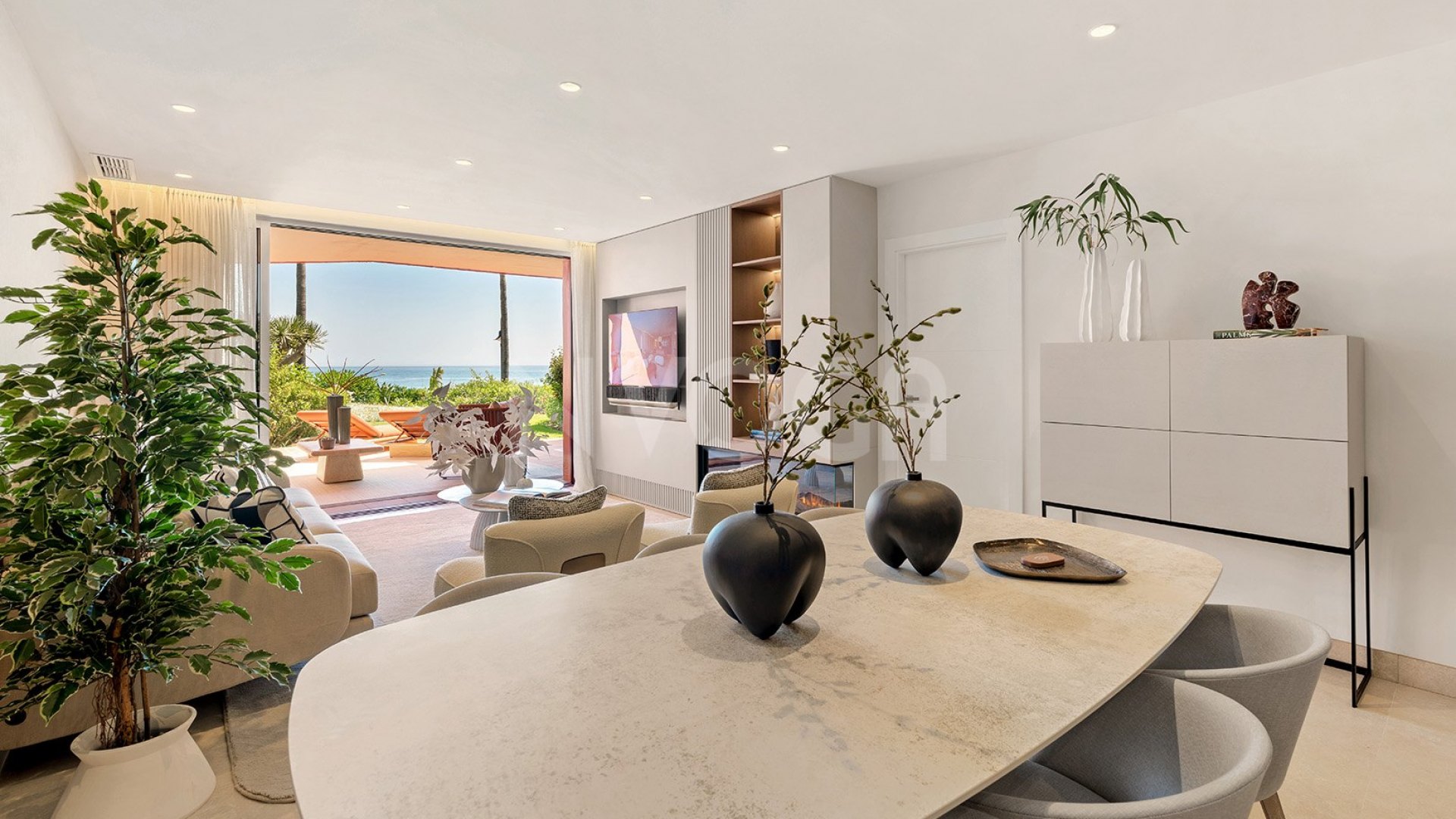 Fully Renovated Seafront Apartment with Smart Features – Menara Beach, New Golden Mile