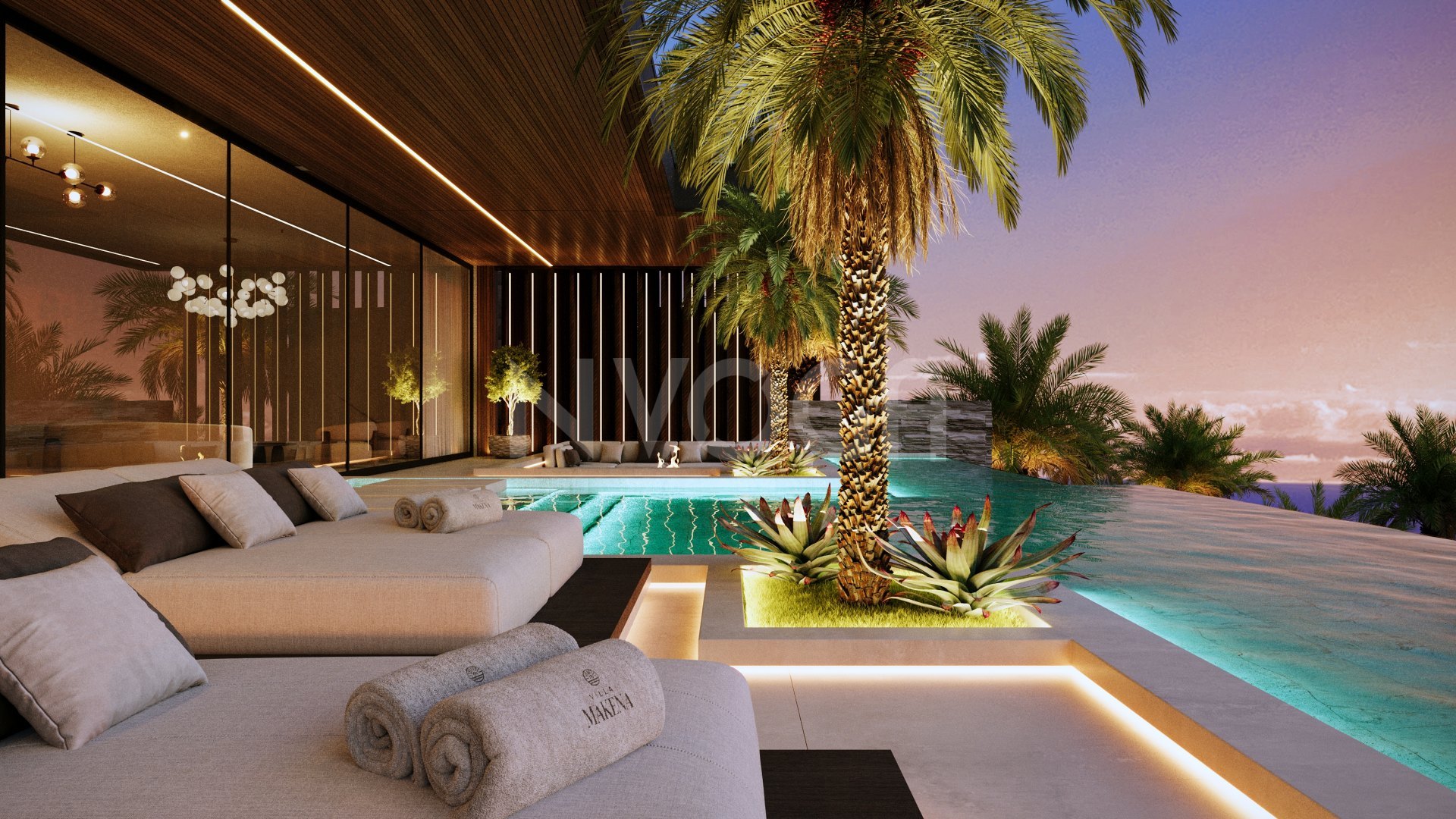 Architectural Masterpiece with 180º Sea Views in Altos de Los Monteros – Permit Granted