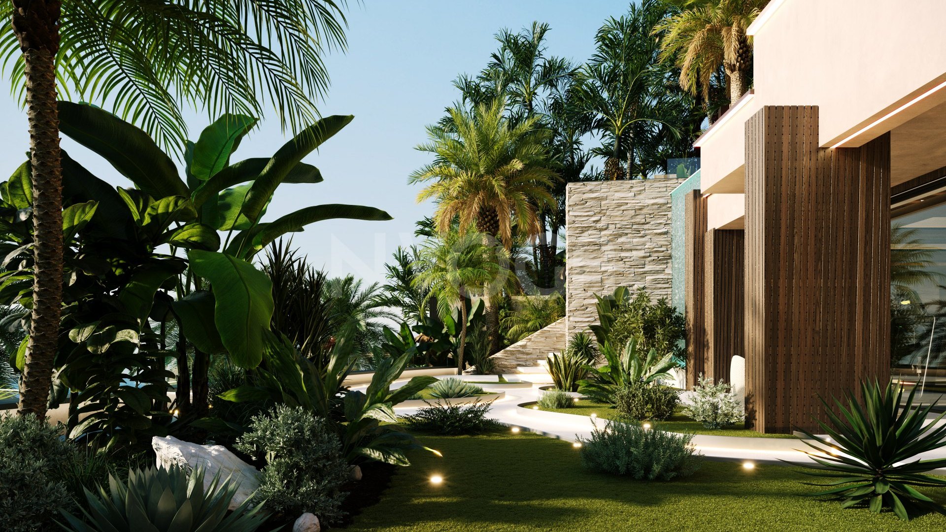 Architectural Masterpiece with 180º Sea Views in Altos de Los Monteros – Permit Granted