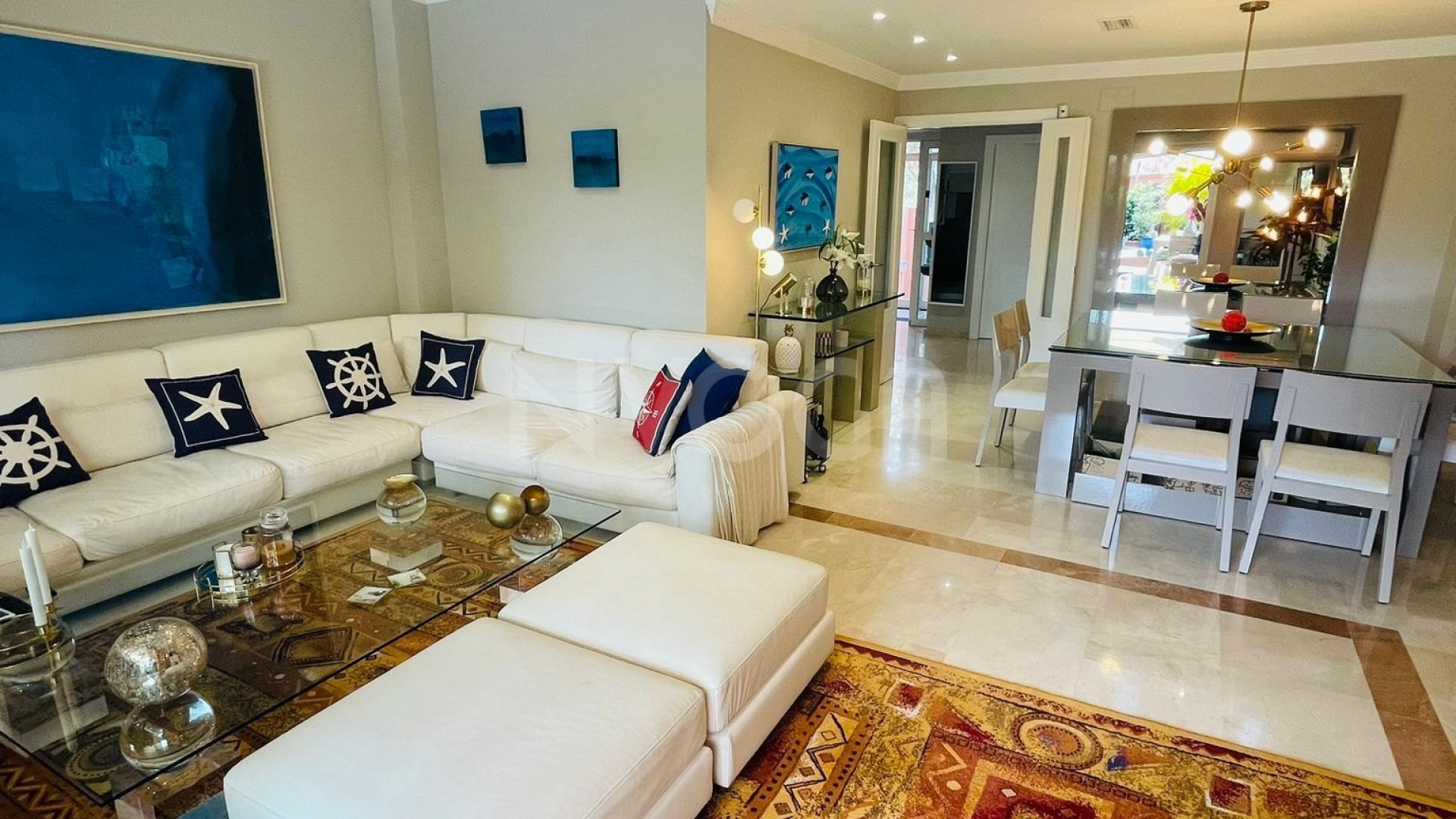 Exceptional Townhouse in La Reserva de Los Monteros, Just Steps from the Beach