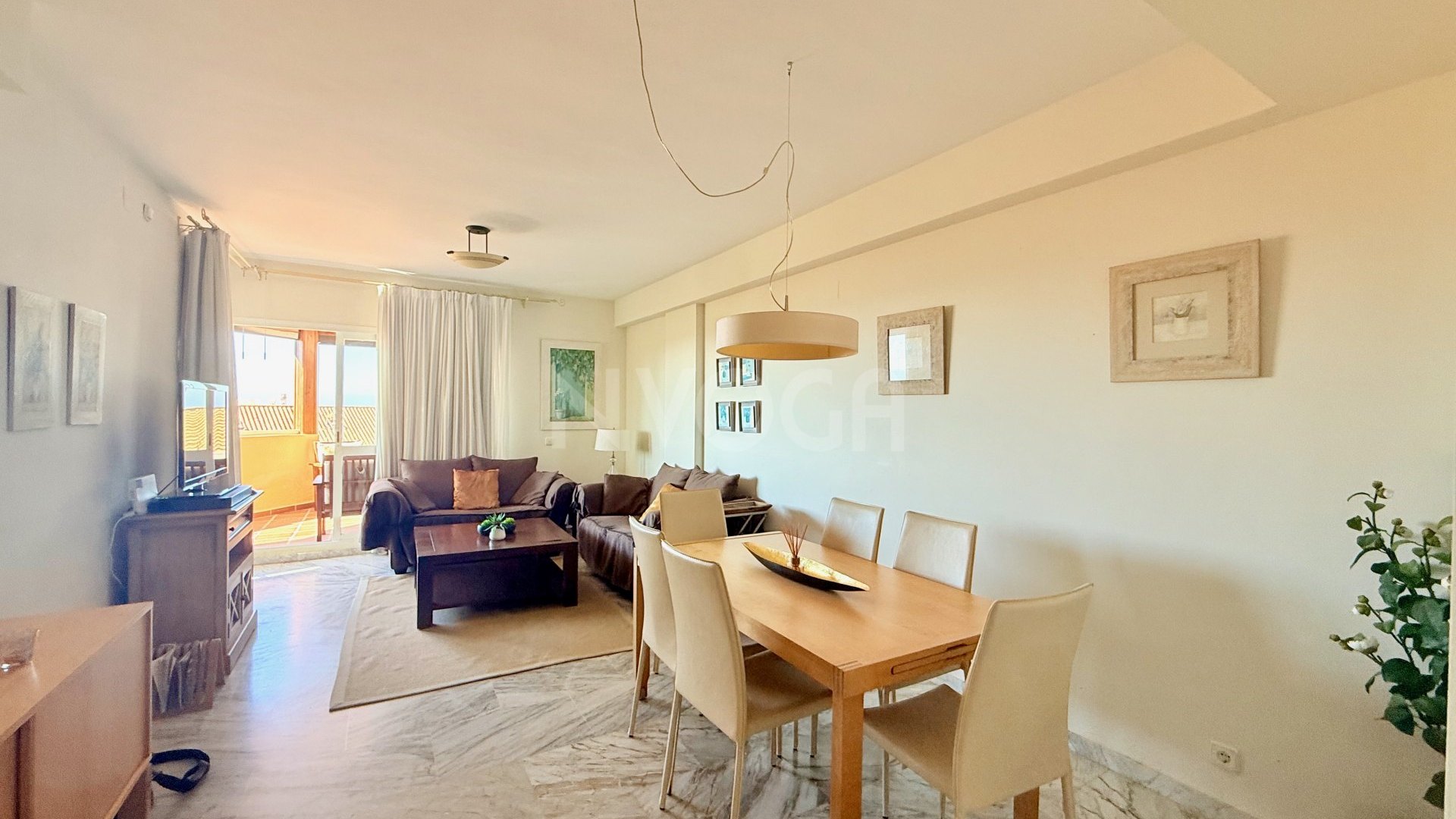 Fabulous duplex penthouse on the second line of the natural dune beach in Bahia de Marbella, Marbella East