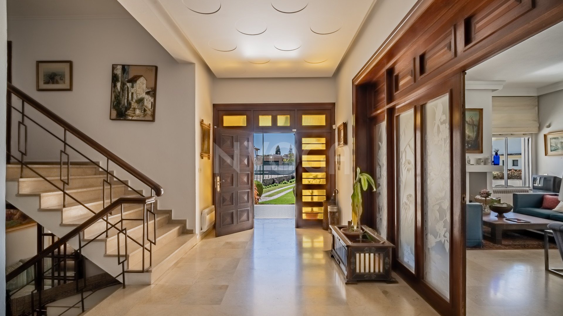 A Unique Andalusian Retreat with Sea Views in El Mirador, Marbella