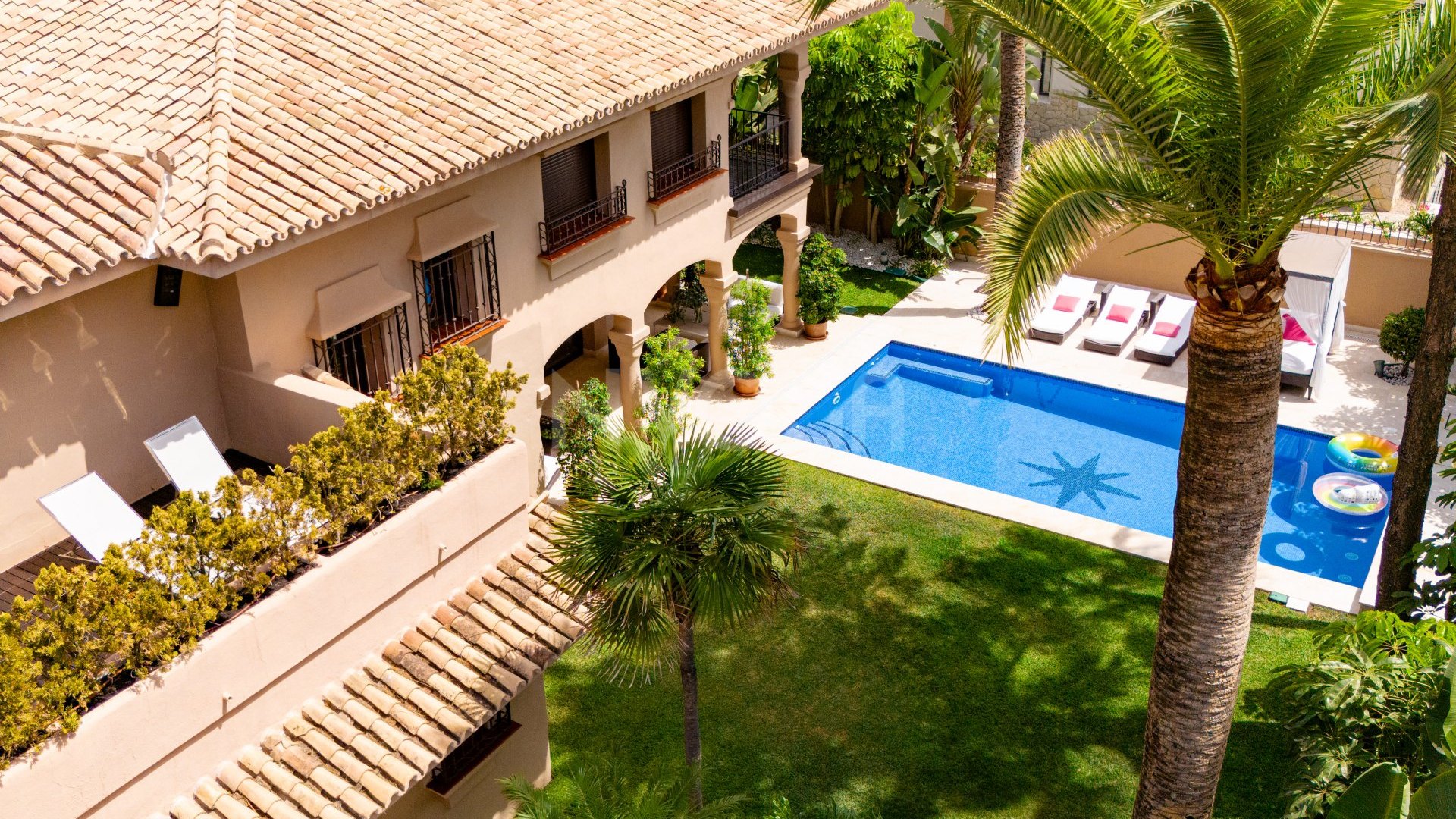 Exclusive Andalusian-style Villa in Los Monteros, Steps from the Beach