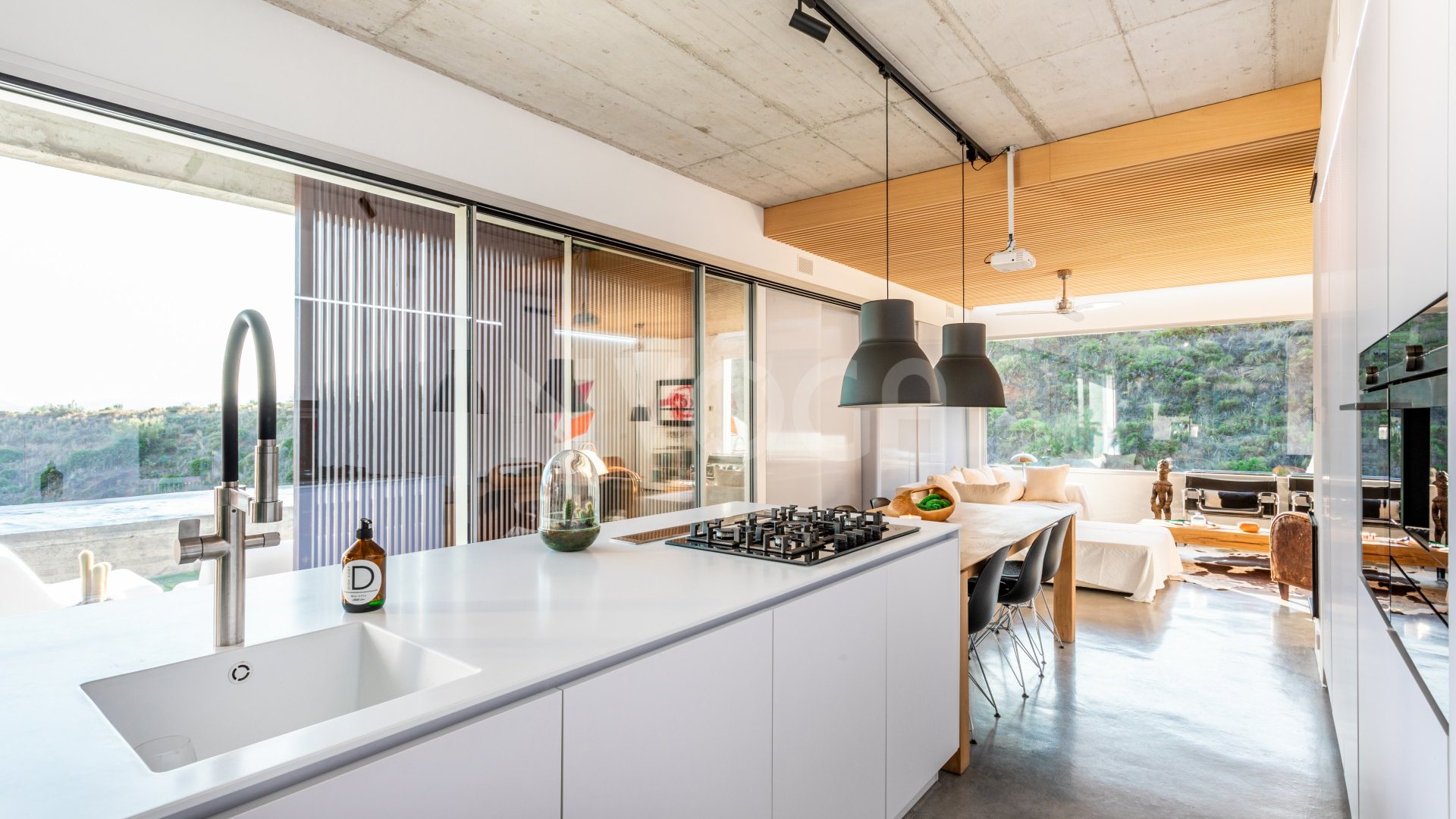 Luxury contemporary villa with minimalist design in the Valtocado Urbanization, Mijas