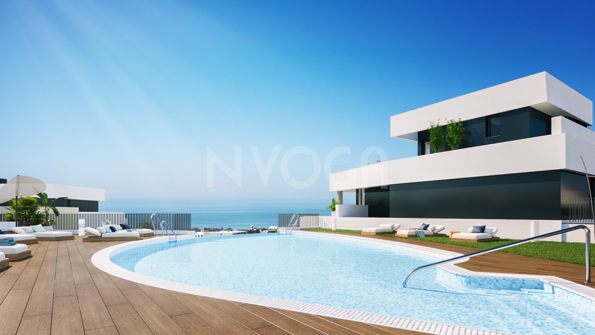 Magnificent new build flat with sea views and close to all amenities in Los Altos de Los Monteros, Marbella.