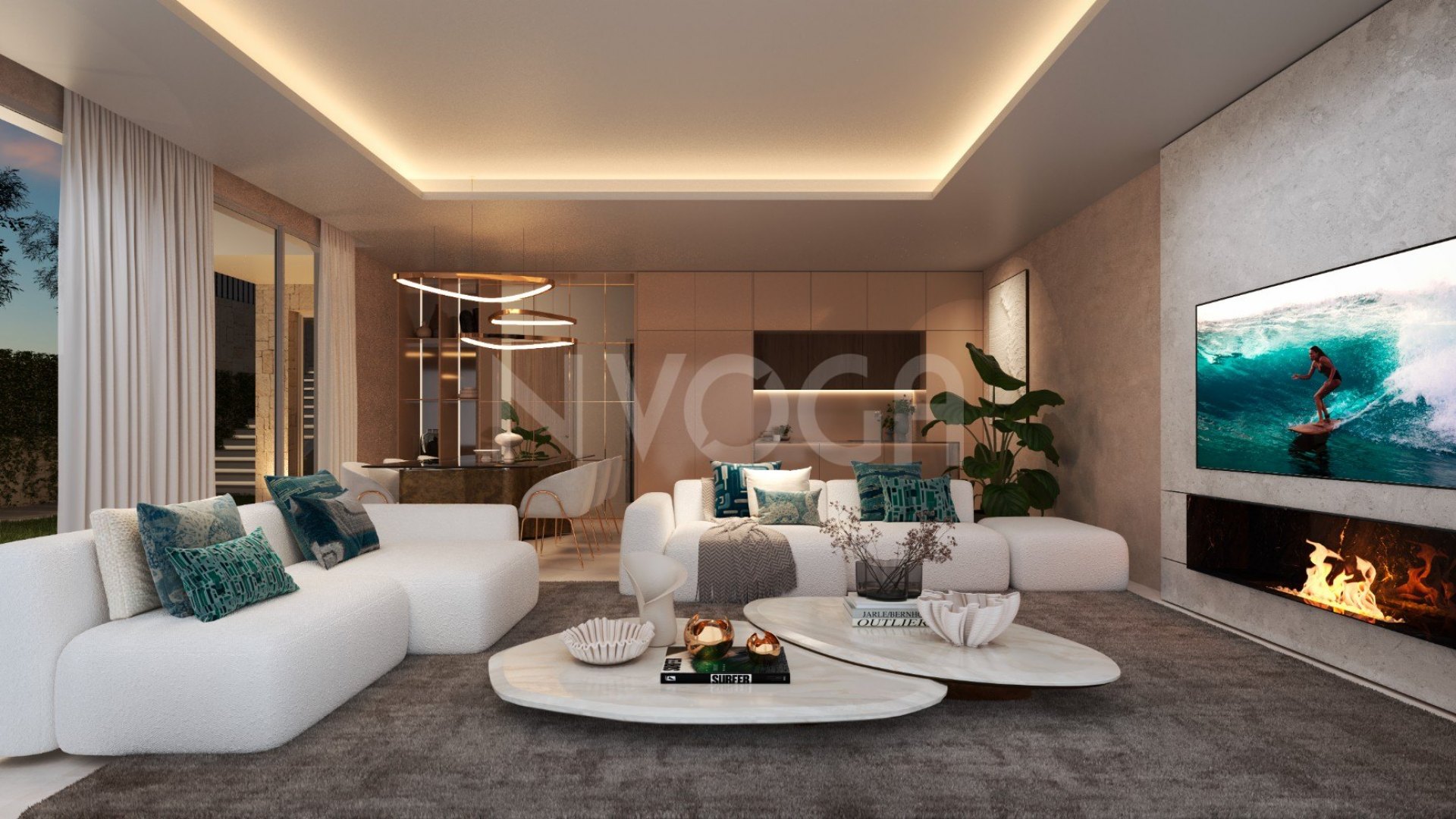 Stunning Villa with Mediterranean Sea Views.