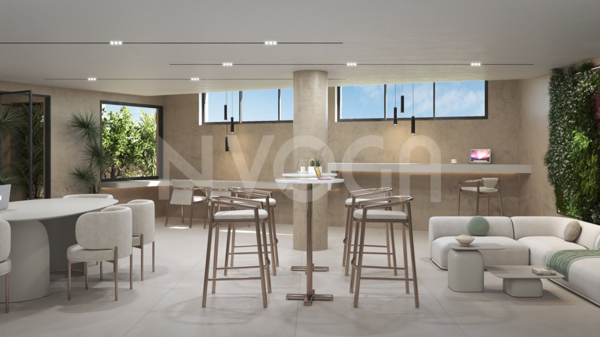 Unique splendid 4 bedroom ground-floor with a private pool and garden designed for those who seek luxury and comfort: