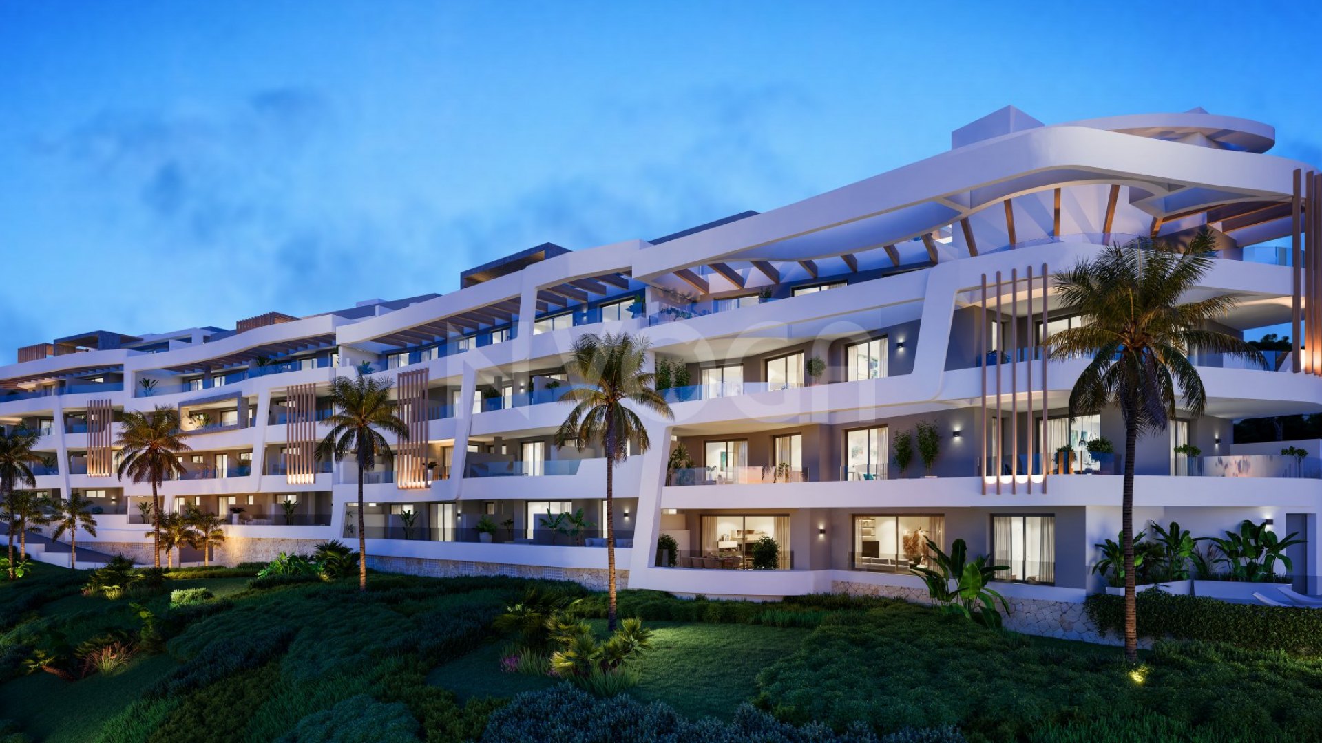 EN CONSTRUCCIÓN. Precioso duplex en PRIMERA LÍNEA DE GOLF en Guadalmina, Marbella