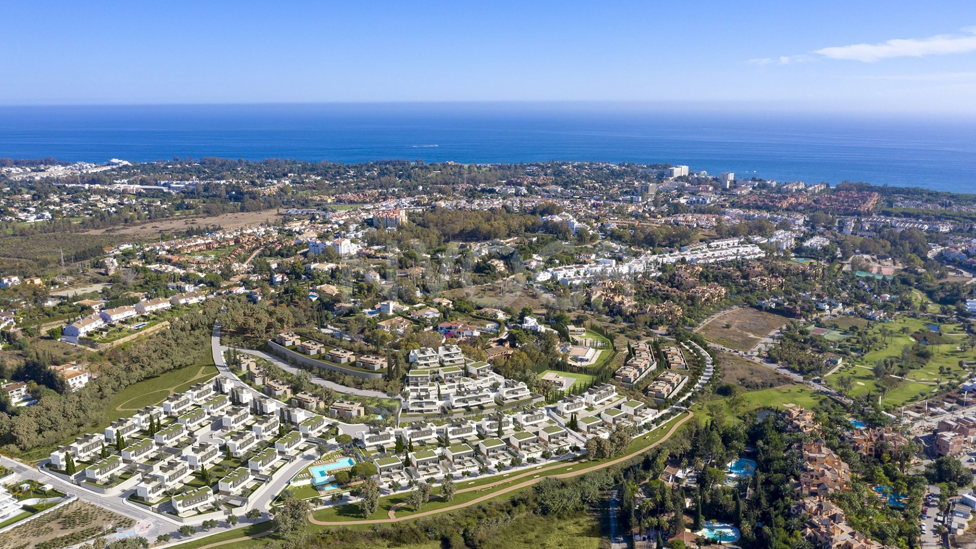 Exclusivas villas adosadas cerca de todas las comodidades en Atalaya, Estepona