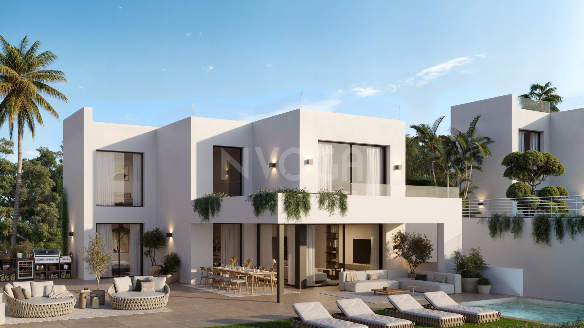 Sunset Palm Villa - Terminada, luminosa y lista para convertirse en un hogar a medida.