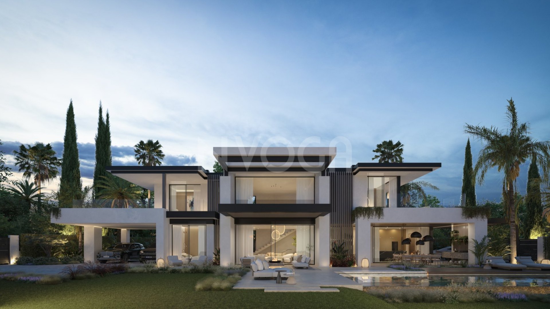 Blume, an exclusive boutique collection of 3 contemporary villas just steps from the beach, in one of Marbella’s most prestigious residential areas.