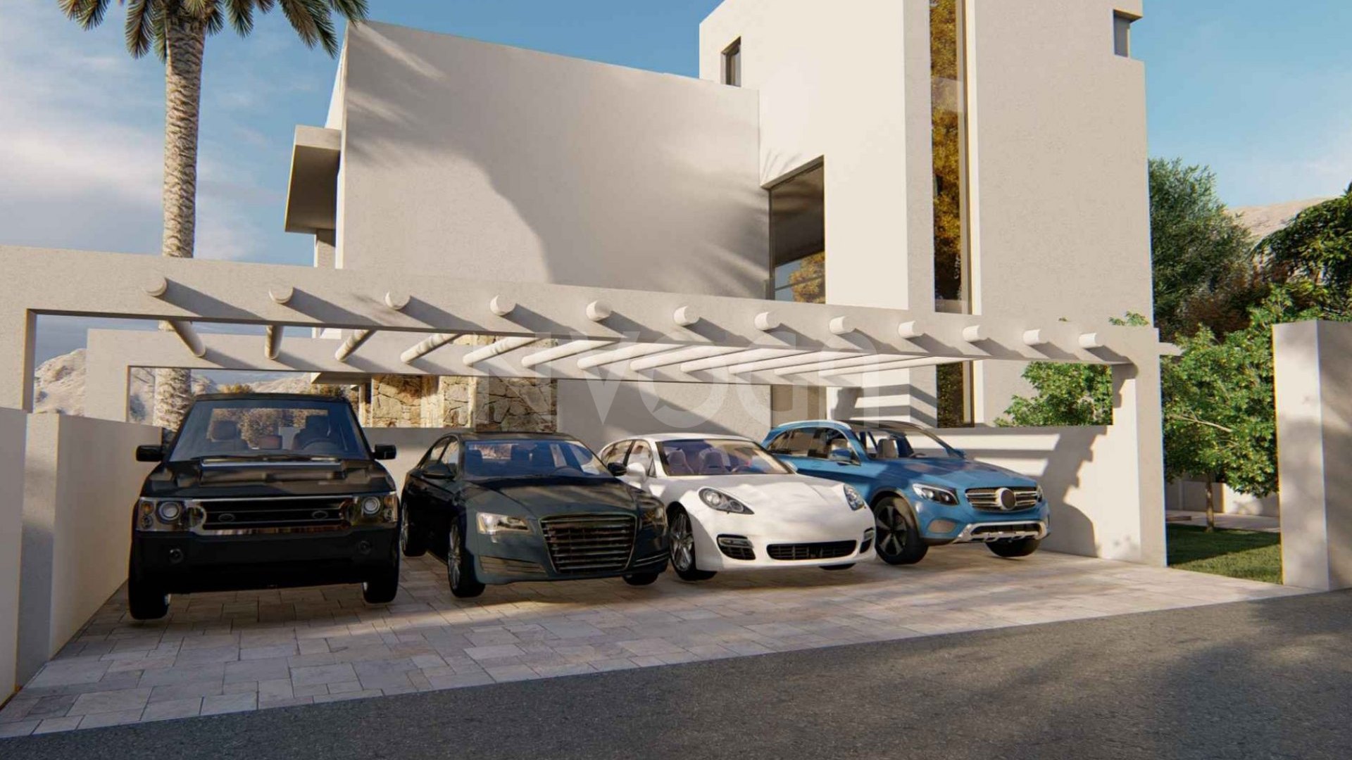 Fantastic frontline golf villa with sea views in Santa Clara, Marbella East