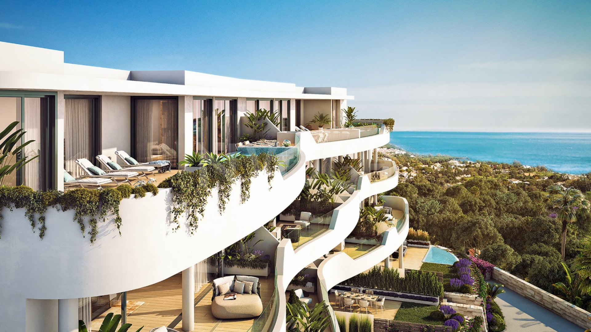 Nuevo complejo de lujo con espectaculares vistas al mar en El Higuerón, Benalmádena