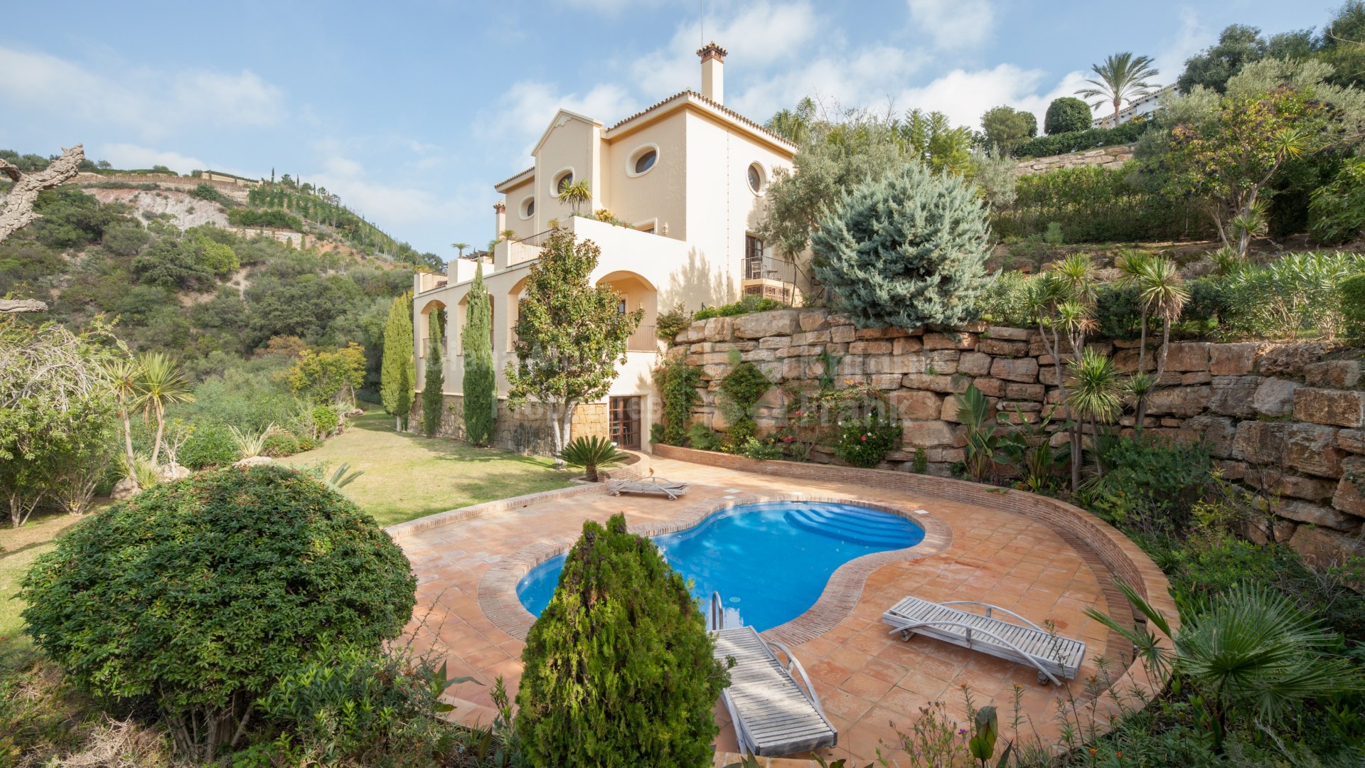 Andalusian Style Villa for Rent in La Zagaleta