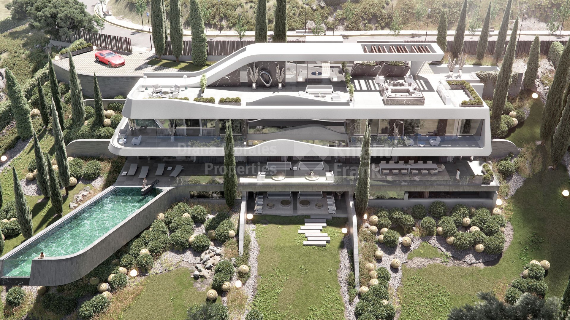 Real de La Quinta, Projet clé en main pour une villa ultra design avec des vues imprenables
