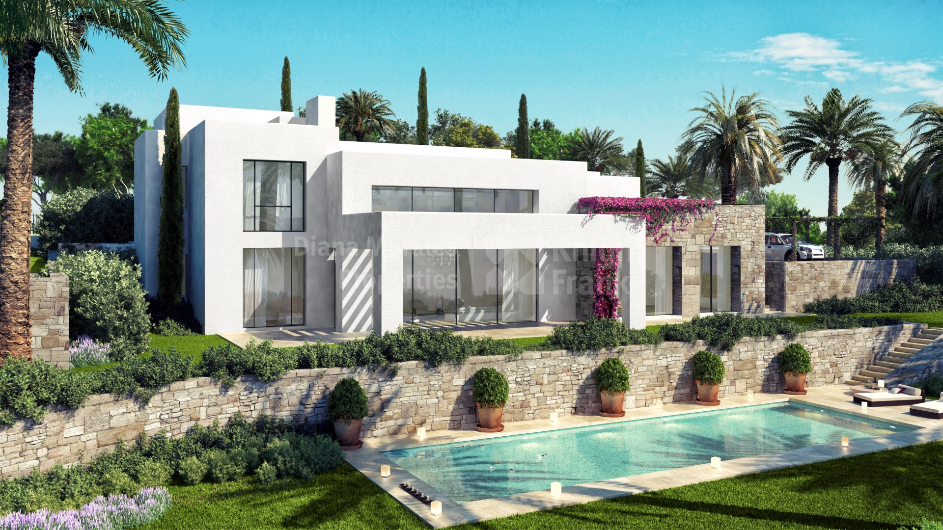 Casares, House Under Construction within Golf Course
