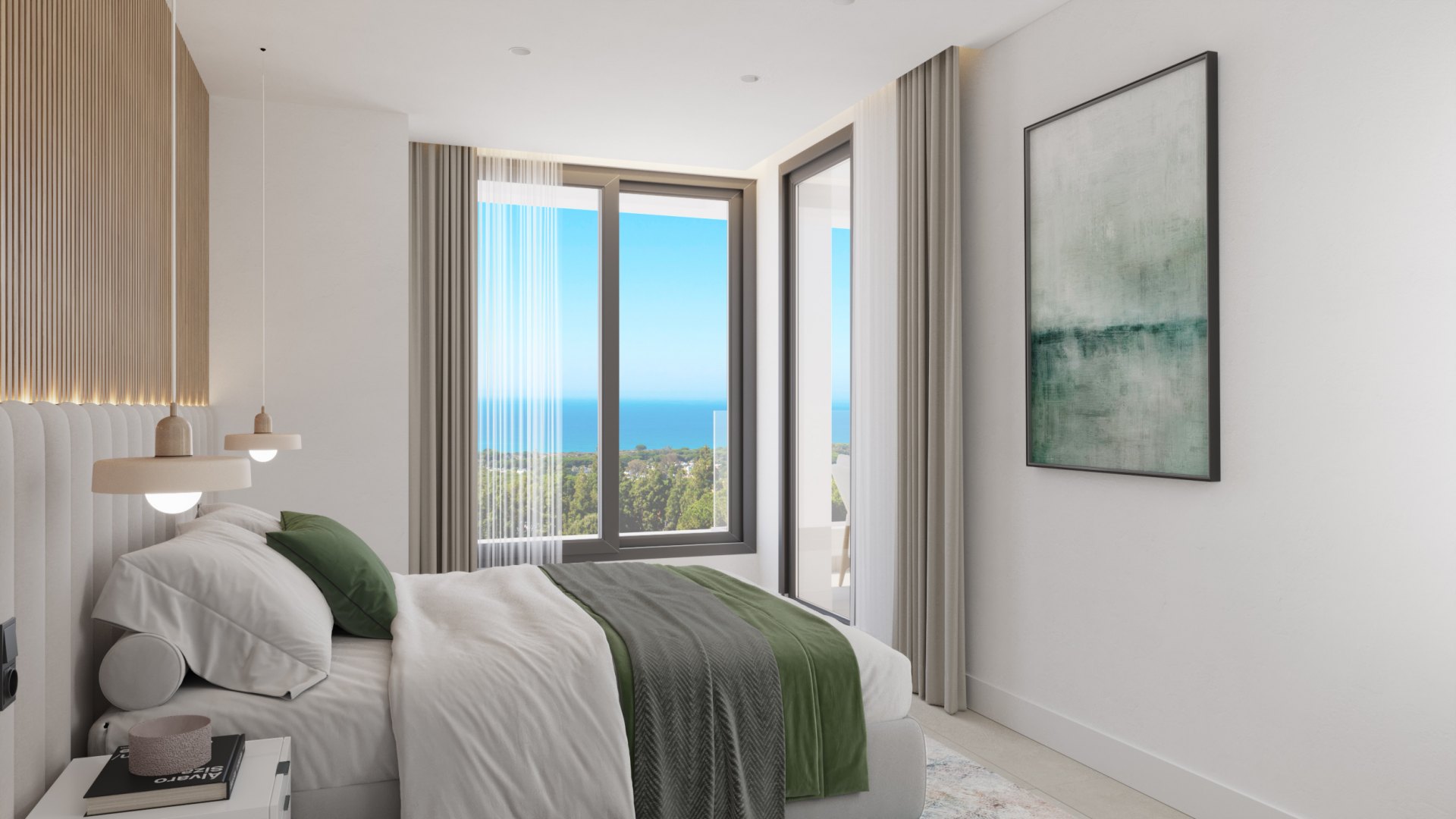 Milabeka, an exclusive boutique development of 10 contemporary residences just 200 metres from the beach in Málaga.