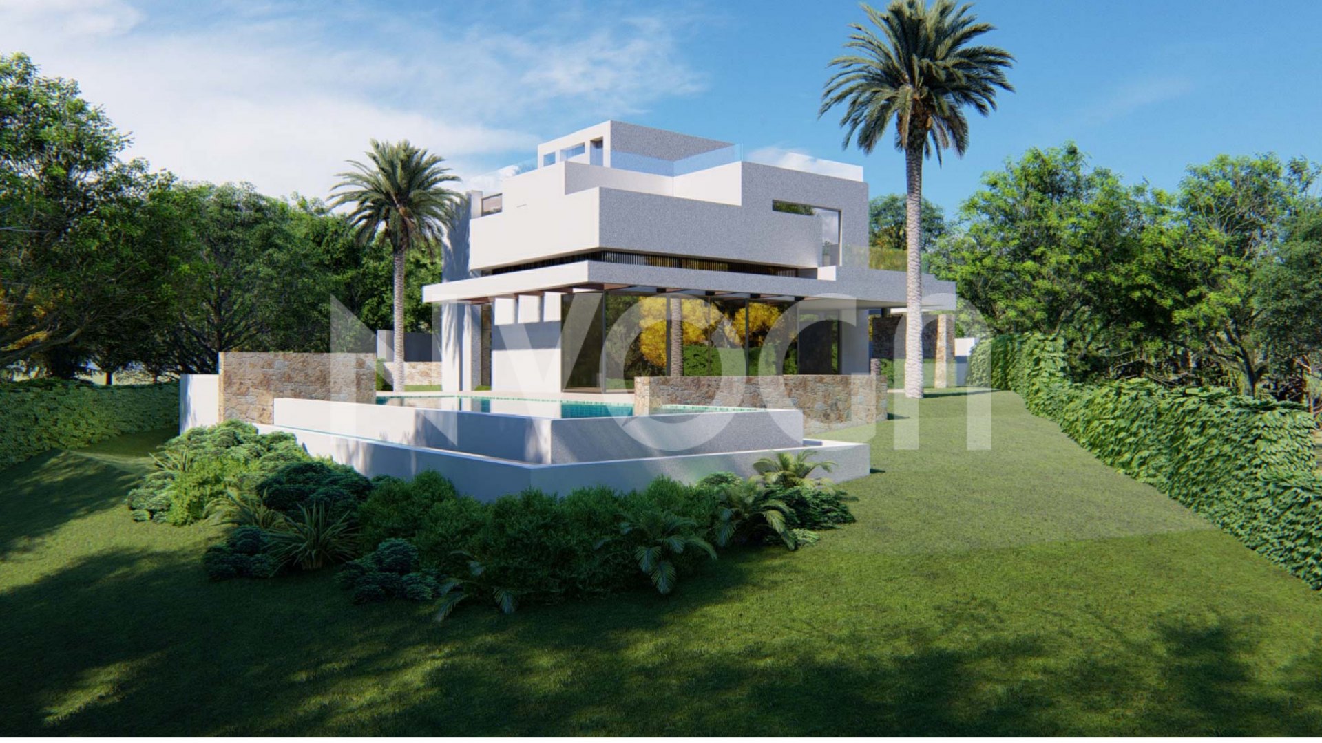 Fantastic frontline golf villa with sea views in Santa Clara, Marbella East