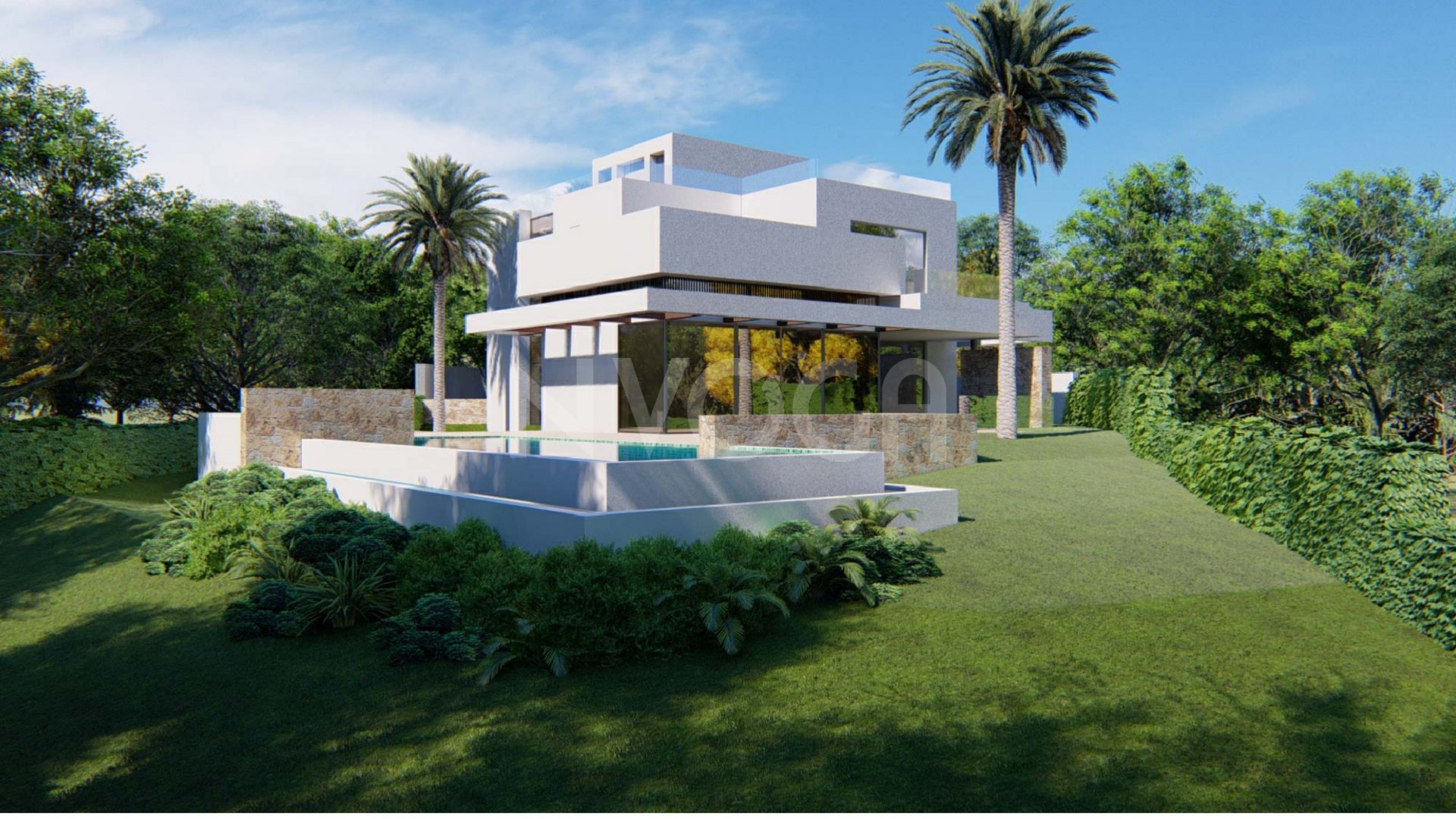 Fantastic frontline golf villa with sea views in Santa Clara, Marbella East